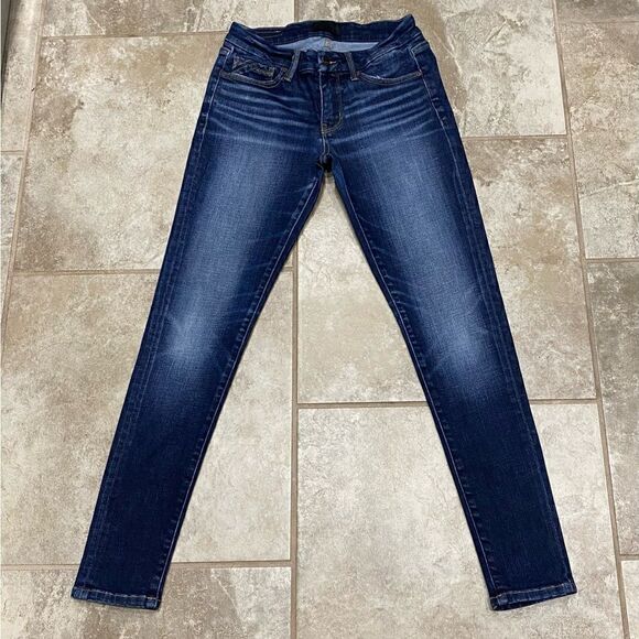 Buckle Black 26x30 Ankle Skinny Mid Rise Stretch Denim Jeans EUC - Picture 9 of 10